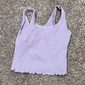 Womens Hollister Purple Tank Top